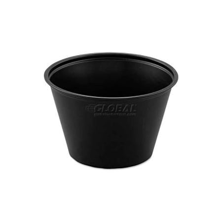 Solo Dart SCCP400E, Souffle/Portion Cups, Plastic, 4 oz., 2500/Carton SCC P400E